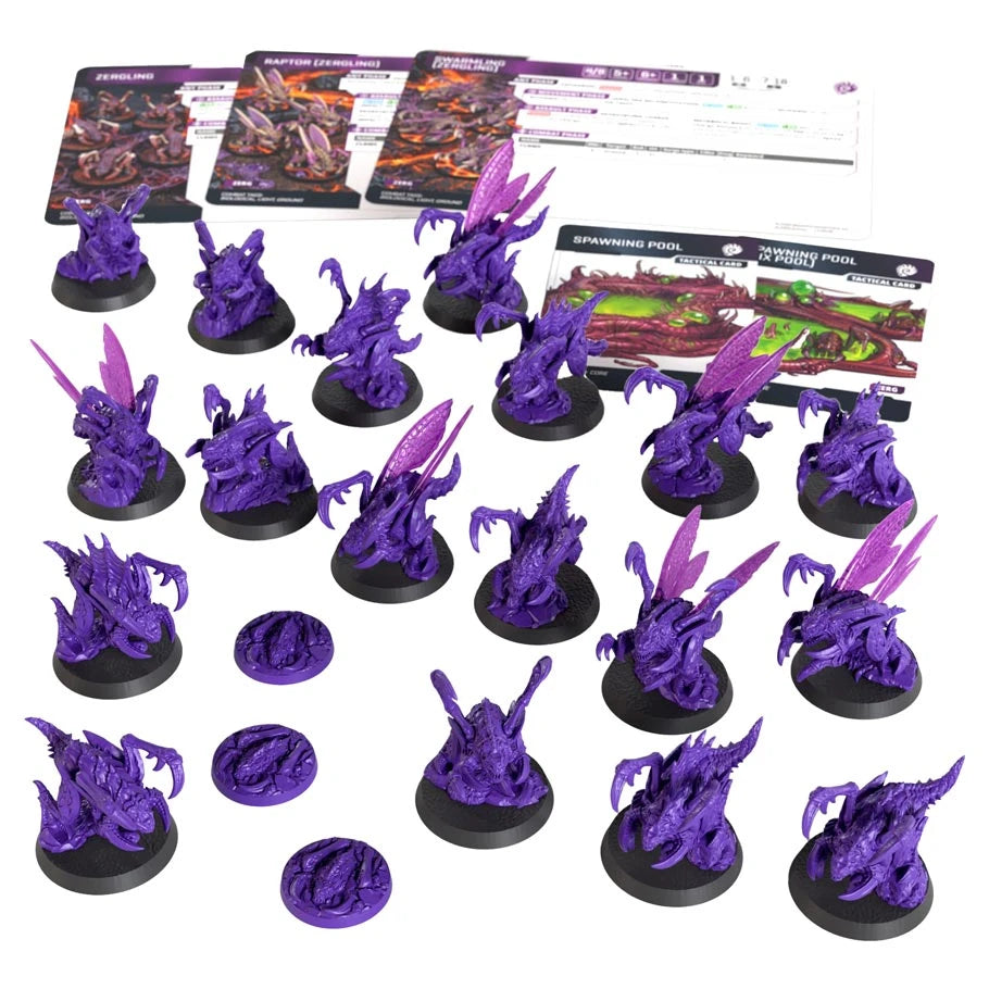 StarCraft Tabletop Miniatures Game - Zerg - Zergling Expansion Set
