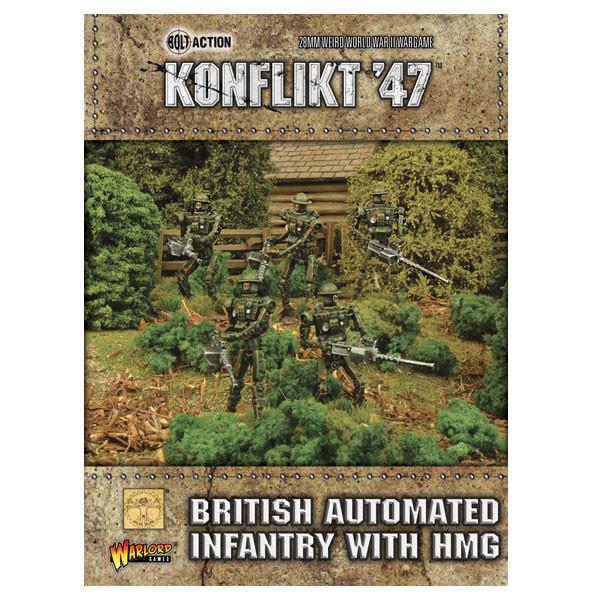 Bolt Action - Konflikt '47 - British Automated Infantry with HMG