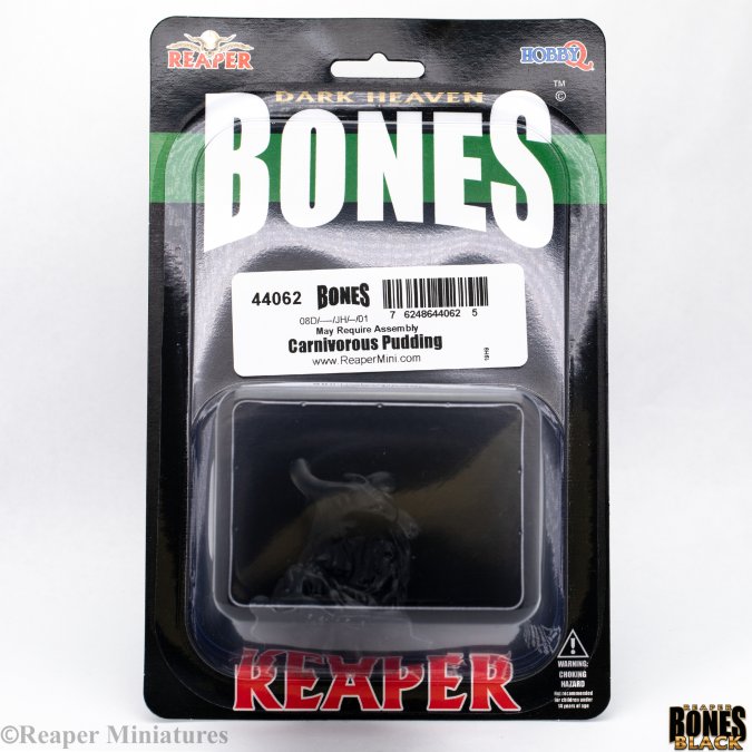 Reaper Miniatures - Bones Black - Carnivorous Pdding