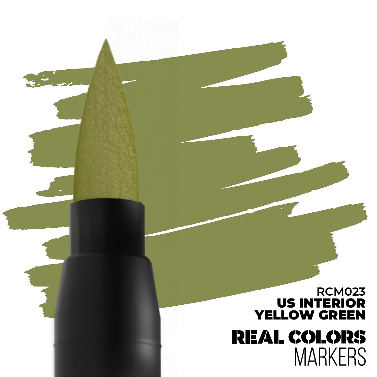 AK Interactive - Real Colors Markers - US Interior Yellow Green