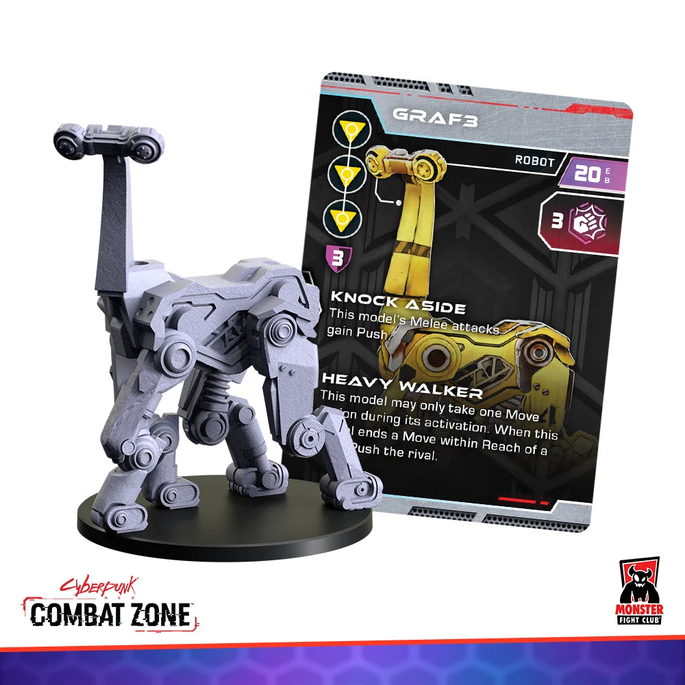 Cyberpunk: Combat Zone - Industrial Robot - GRAF3