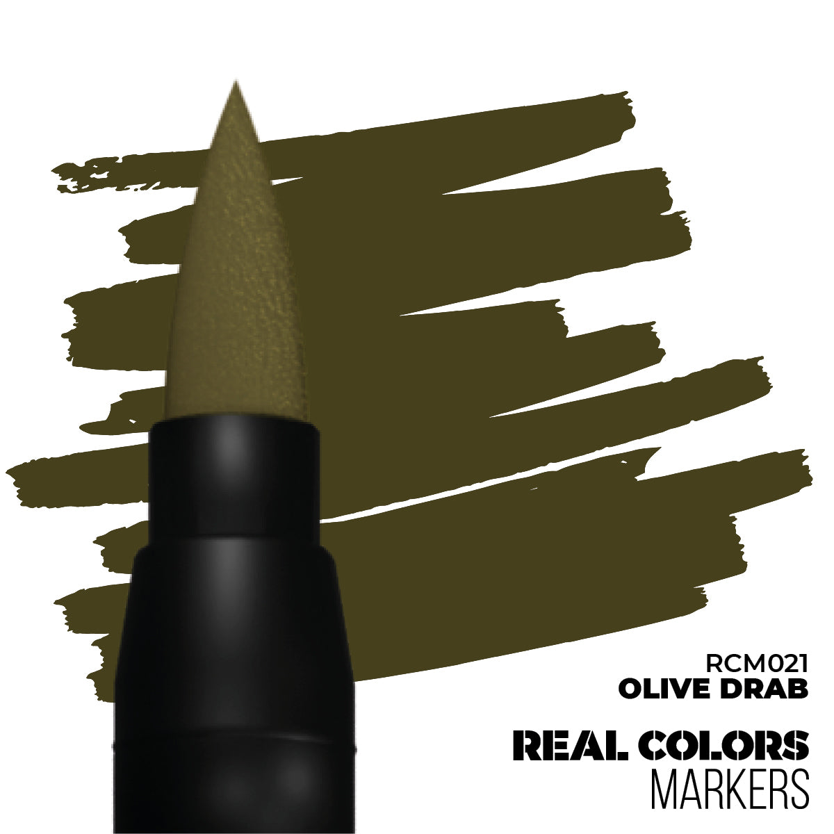AK Interactive - Real Colors Markers - Olive Drab