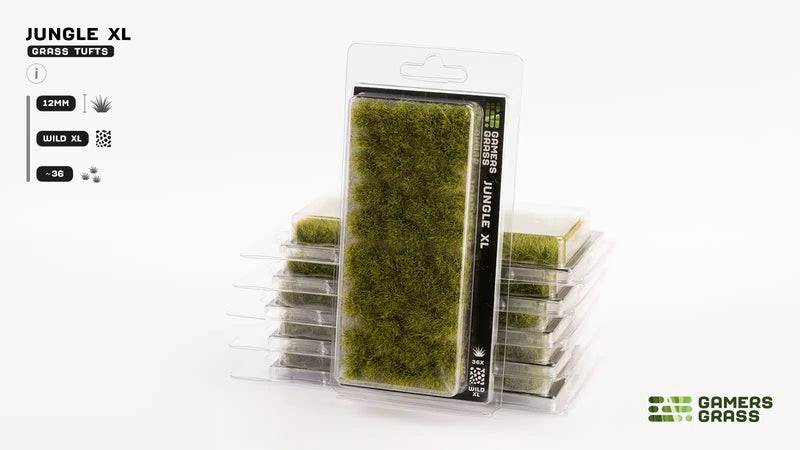 Gamers Grass -  Grass Tufts - Jungle (XL)