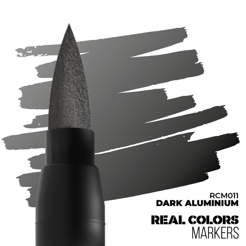 AK Interactive - Real Colors Markers - Dark Aluminium