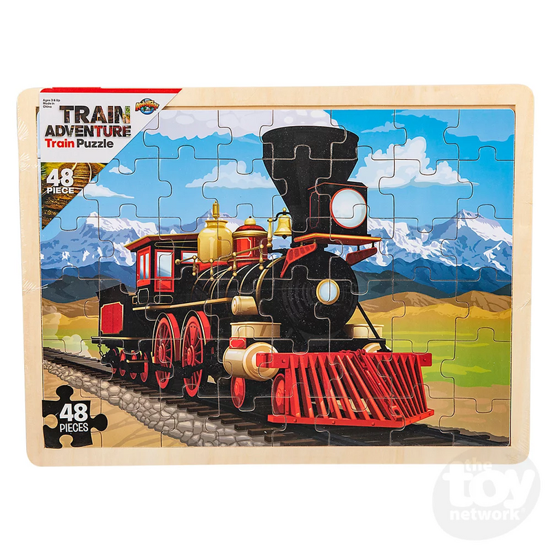 Locomotive Puzzle 48pc 15.75" X 11.75"