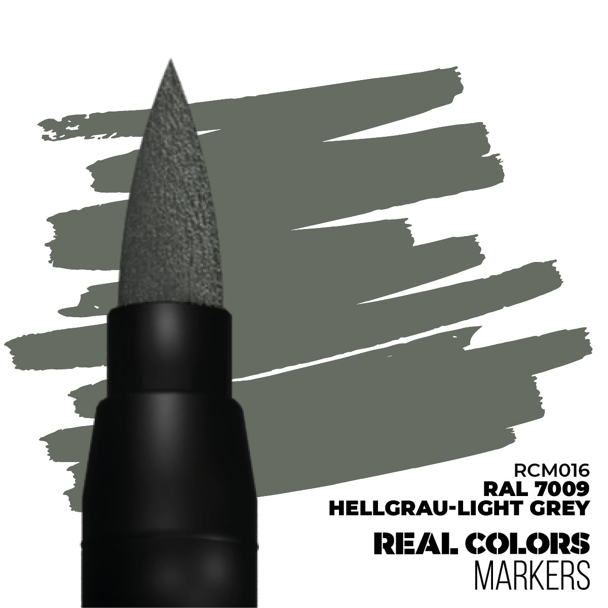 AK Interactive - Real Colors Markers - RAL 7009 Hellgrau-Light Grey