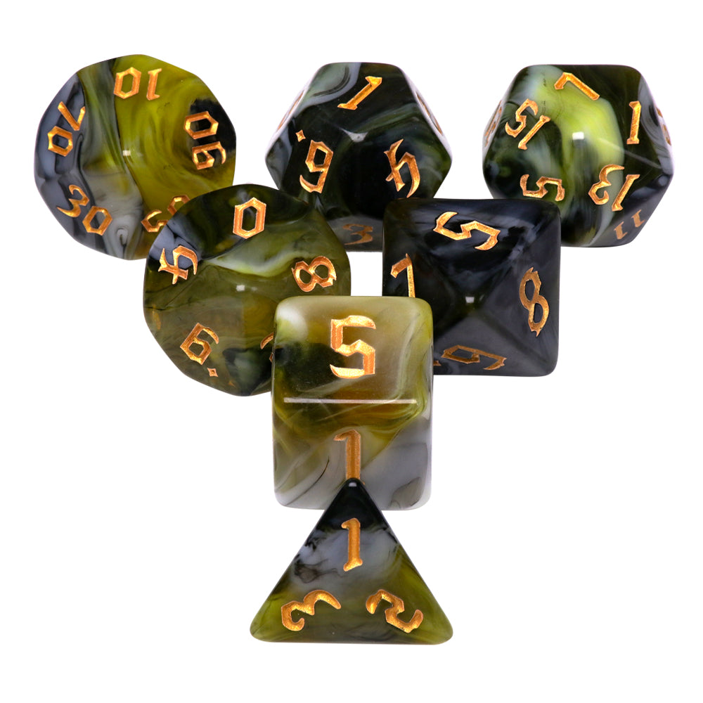 Swamp - 7ct Dice Set