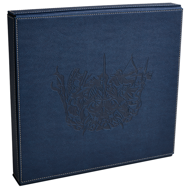 Dragon Shield - RPG Player Companion - Midnight Blue