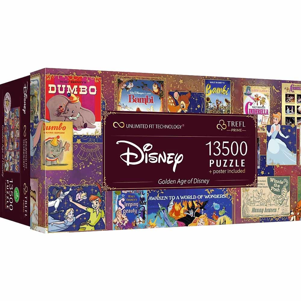 Puzzle: Disney: Golden Age of Disney - 13,500 Pieces