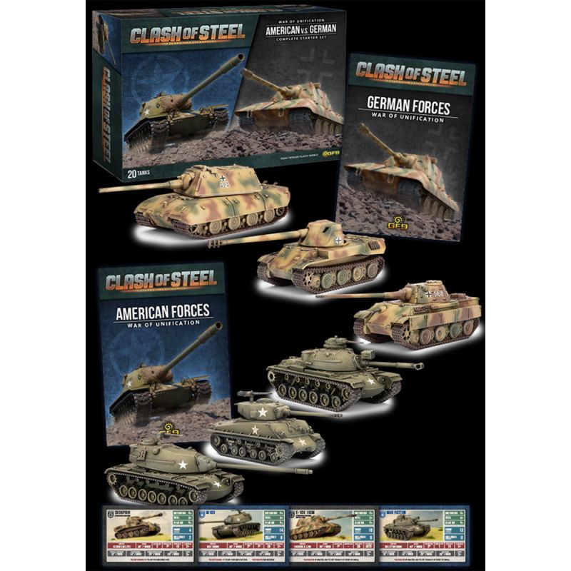 Clash of Steel: War of Unification - American vs German Starter Set