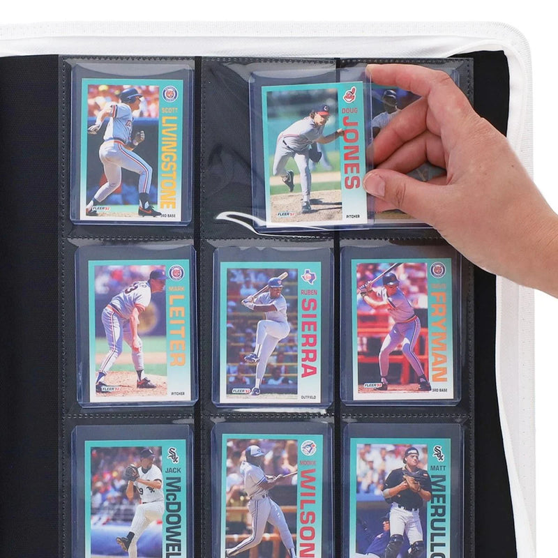 BCW - Z-Folio 9-Pocket LX Album - Toploaders - White