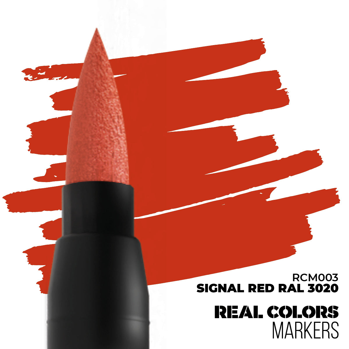 AK Interactive - Real Colors Markers - Signal Red RAL 3020