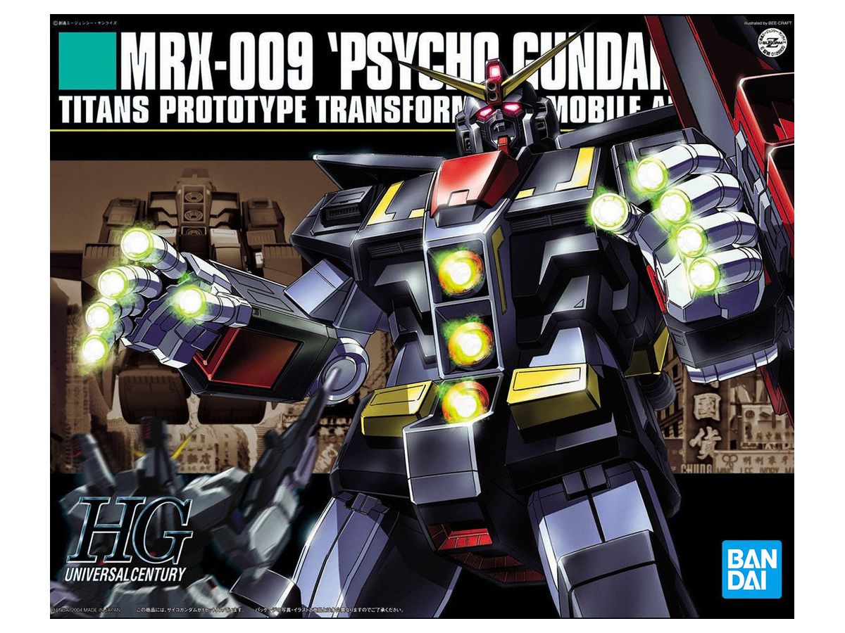 Bandai HGUC #49 1/144 MRX-009 Psycho Gundam – Geeky Villain