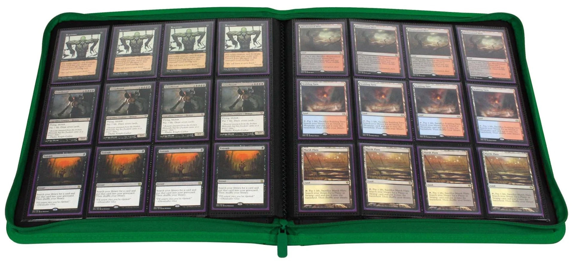 Z-Folio 12-Pocket LX Album - Green