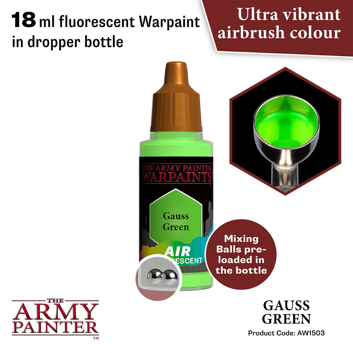 The Army Painter - Warpaints Air - Gauss Green