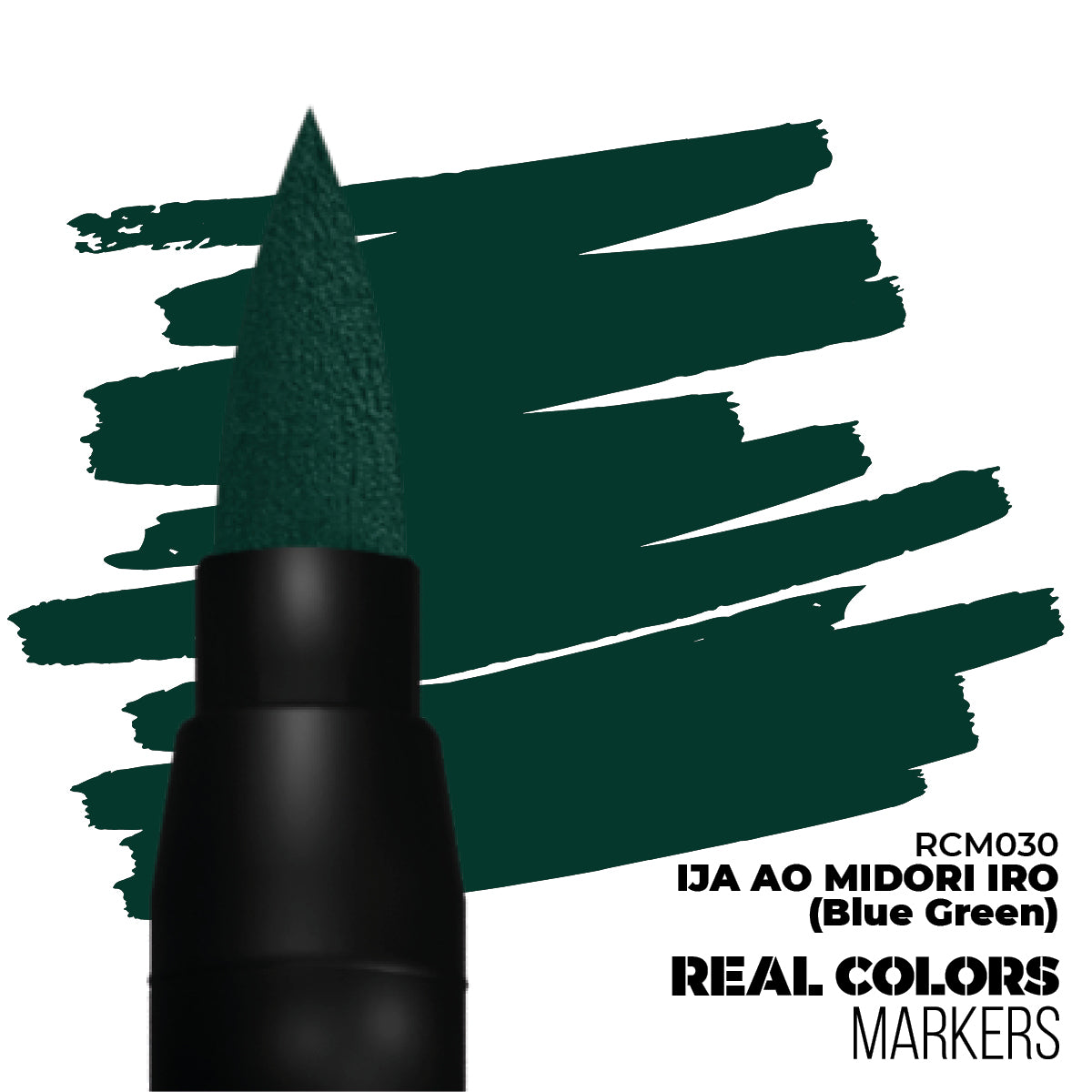 AK Interactive - Real Colors Markers - IJA Ao Midori Iro (Blue Green)