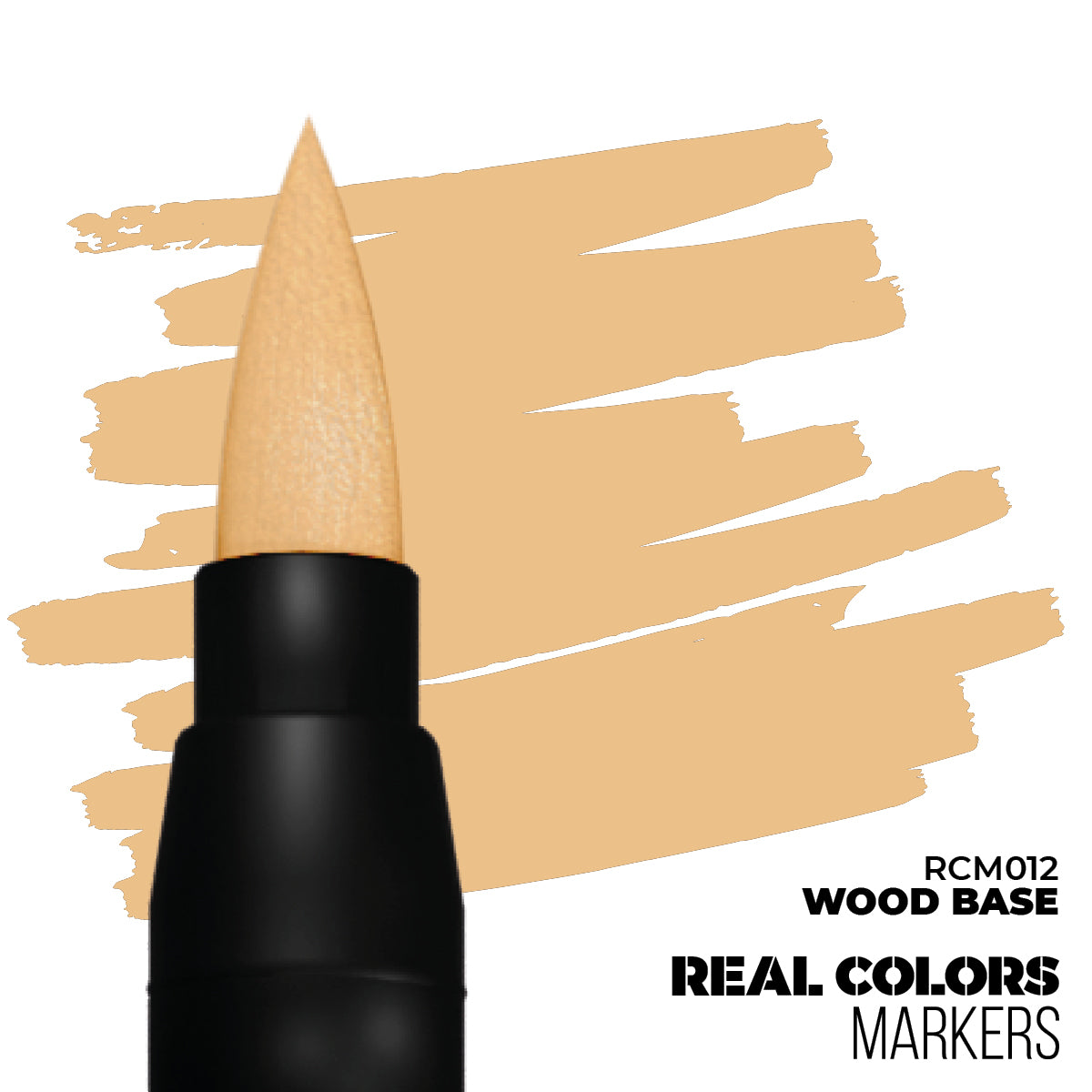 AK Interactive - Real Colors Markers - Wood Base