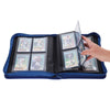 BCW - Z-Folio 4-Pocket LX Album - Toploaders - Blue