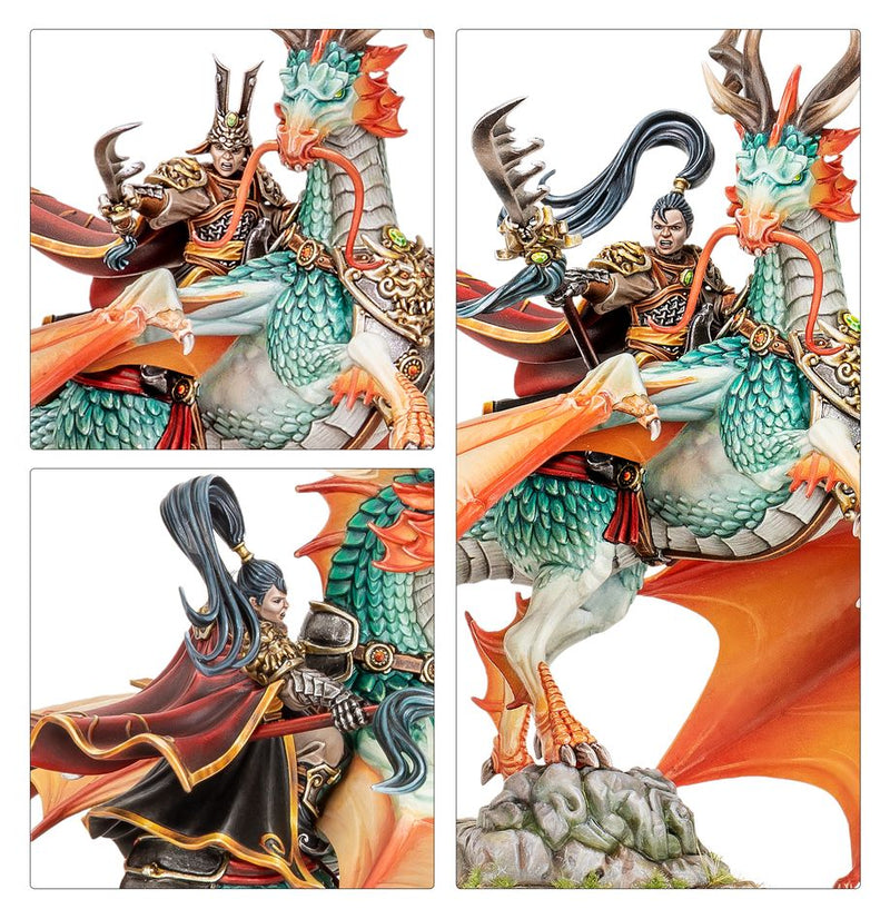 Warhammer - The Old World – Shugengan Lord on Great Spirit Longma