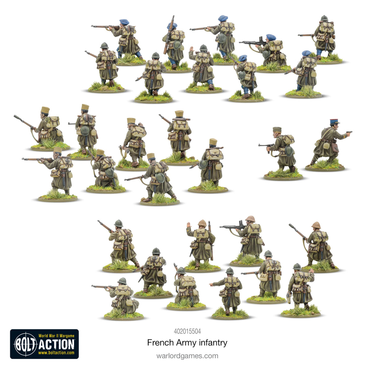 Bolt Action - French Army infantry