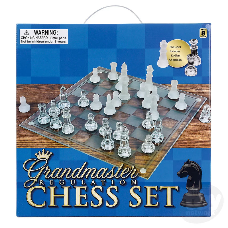 Glass Chess Set