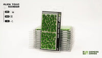 Gamers Grass - Alien Tufts - Alien Toxic (6mm)