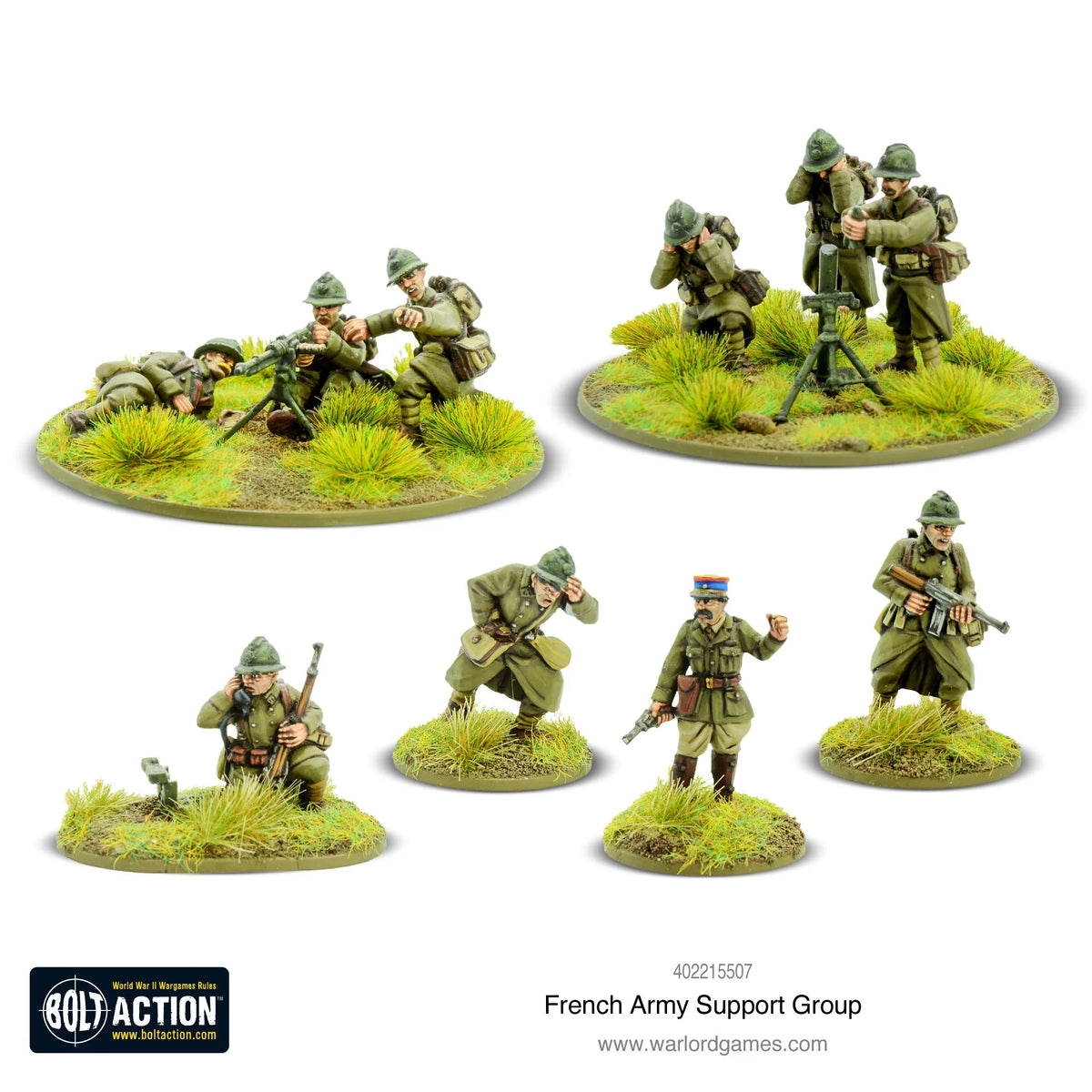 Bolt Action - French Army support group
