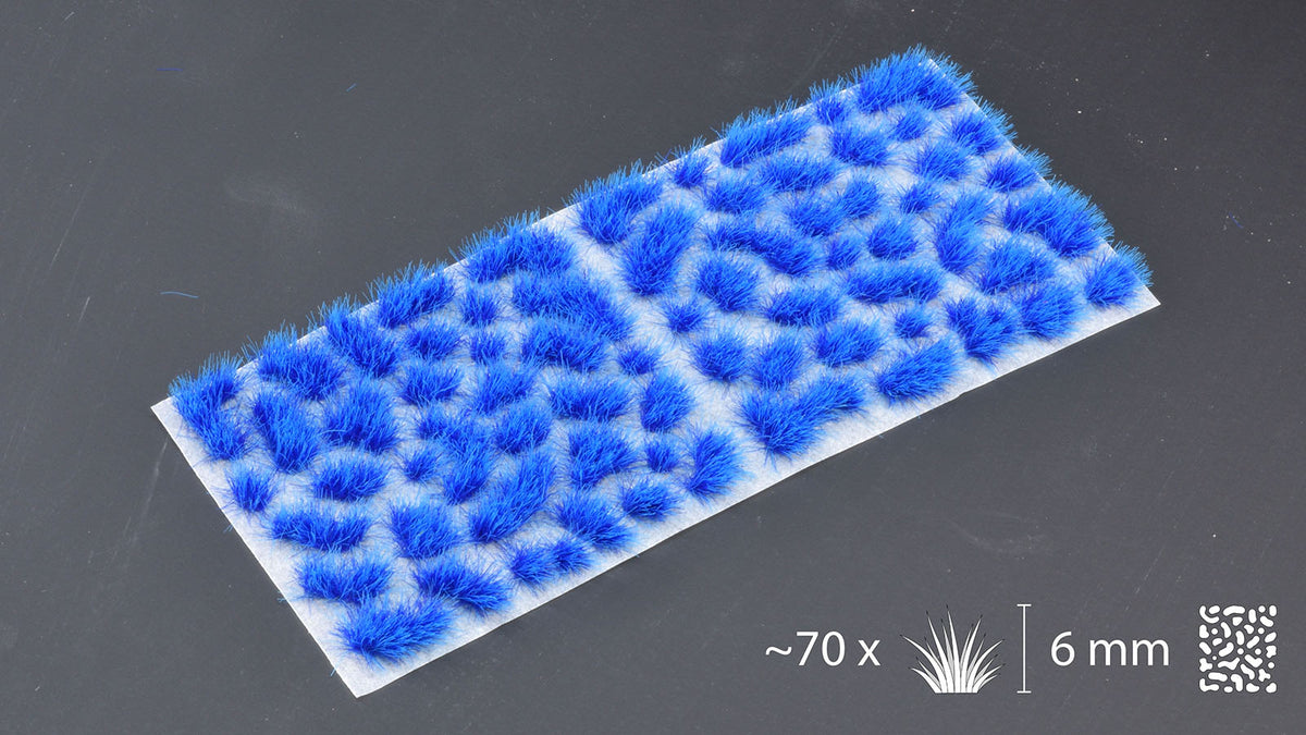 Gamers Grass - Alien Tuft- Alien Blue (6mm)