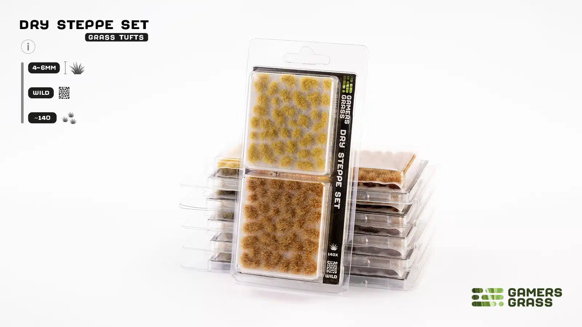 Gamers Grass -  Tuft Sets - Dry Steppe Set