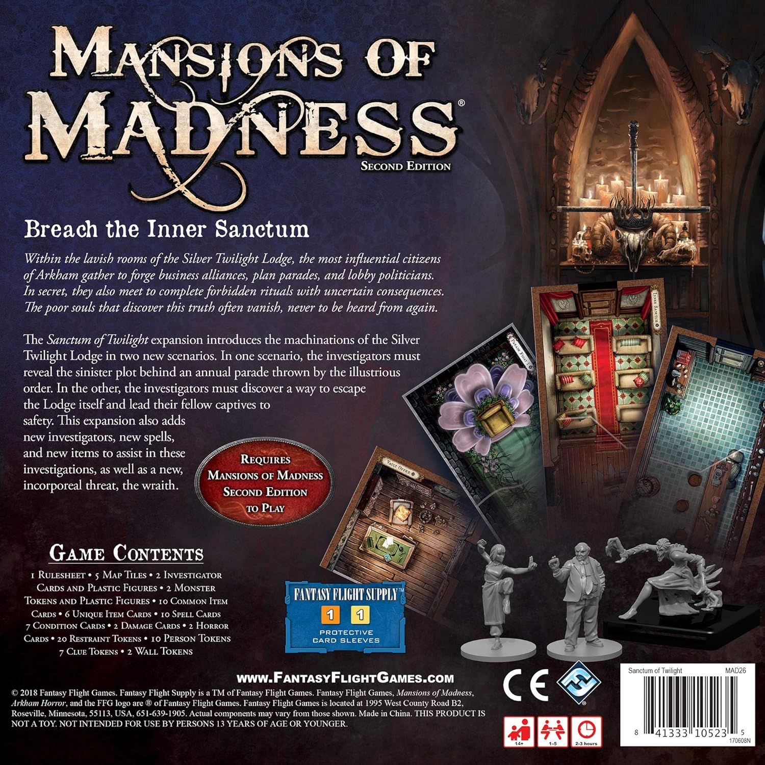 Mansions of Madness: Second Edition – Sanctum of Twilight Expansion