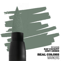 AK Interactive - Real Colors Markers - RAF Cockpit Grey-Green