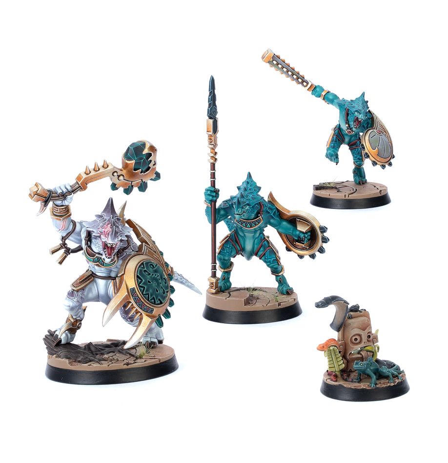 Warhammer - Age of Sigmar - Spearhead - Seraphon – Sunblooded Prowlers