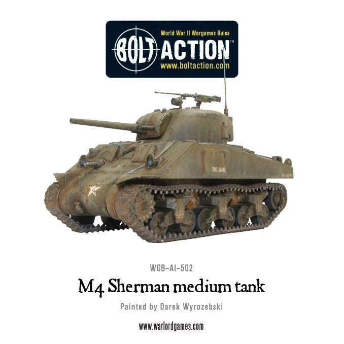 Bolt Action - M4 Sherman Medium Tank