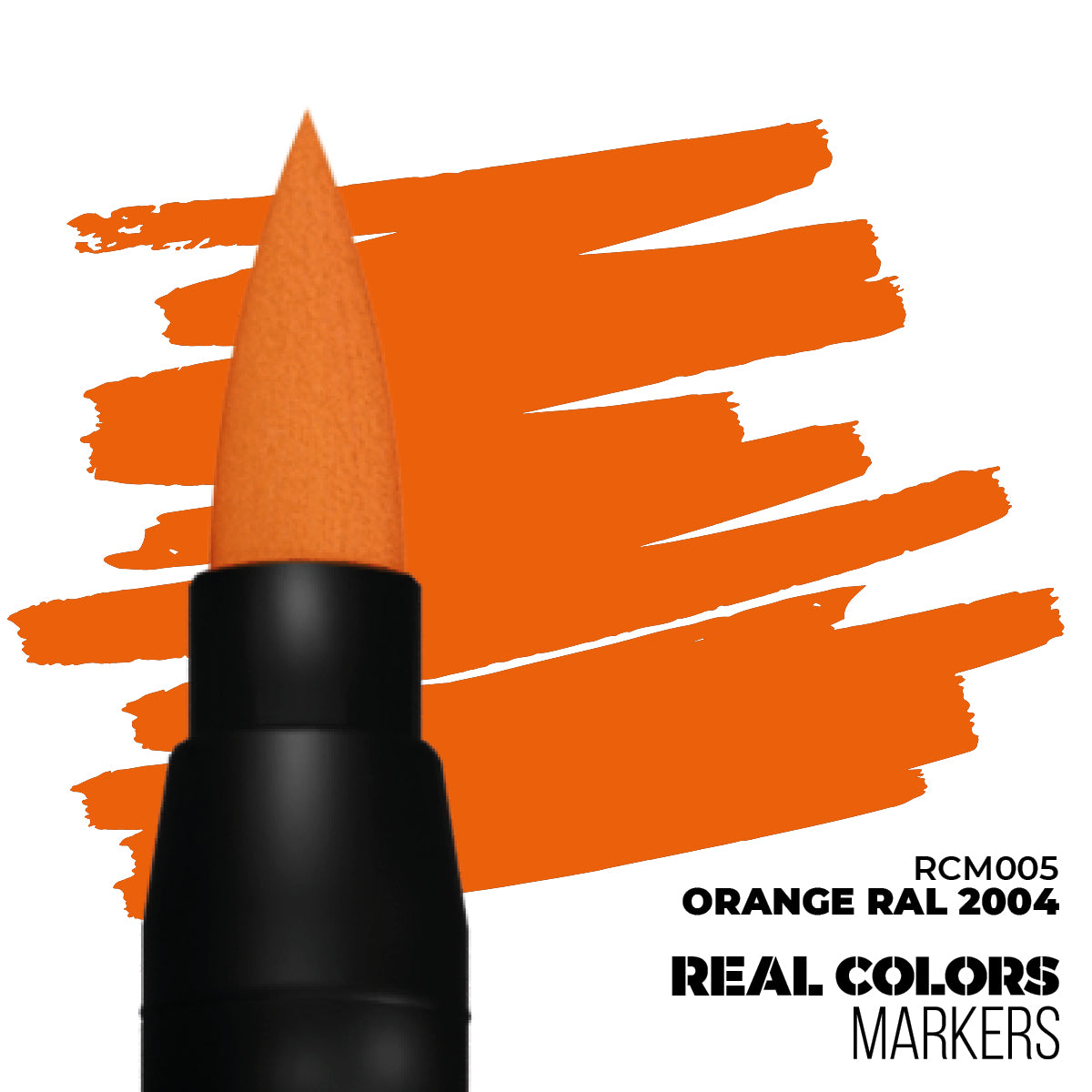 AK Interactive - Real Colors Markers - Orange RAL 2004