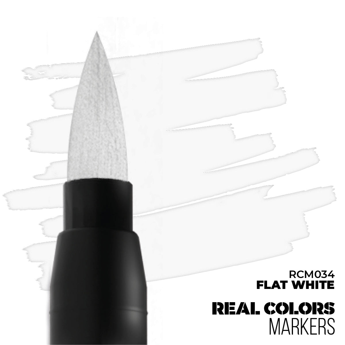 AK Interactive - Real Colors Markers - Flat White