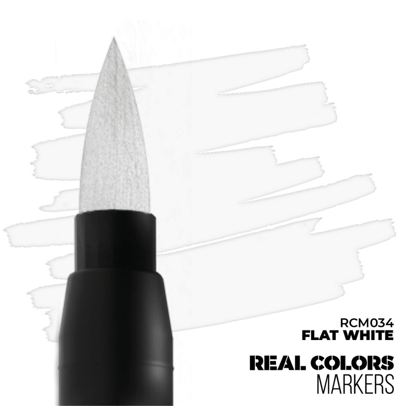 AK Interactive - Real Colors Markers - Flat White