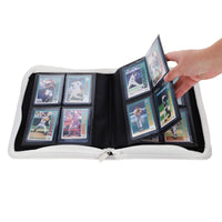 BCW - Z-Folio 4-Pocket LX Album - Toploaders - White