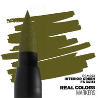 AK Interactive - Real Colors Markers - Interior Green FS 34151