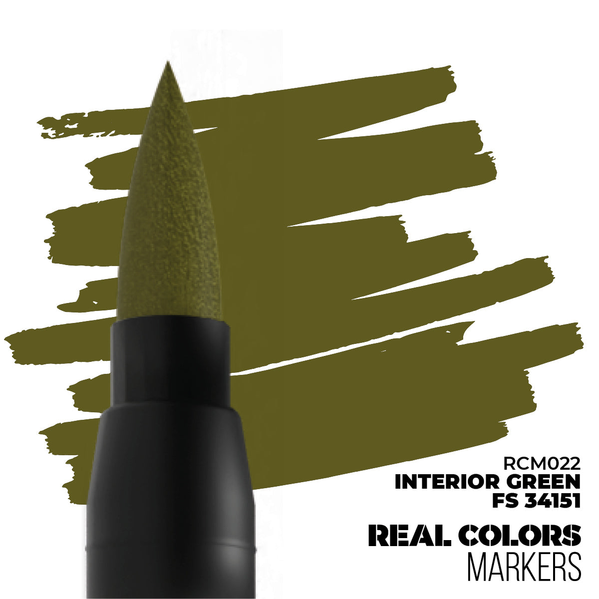 AK Interactive - Real Colors Markers - Interior Green FS 34151