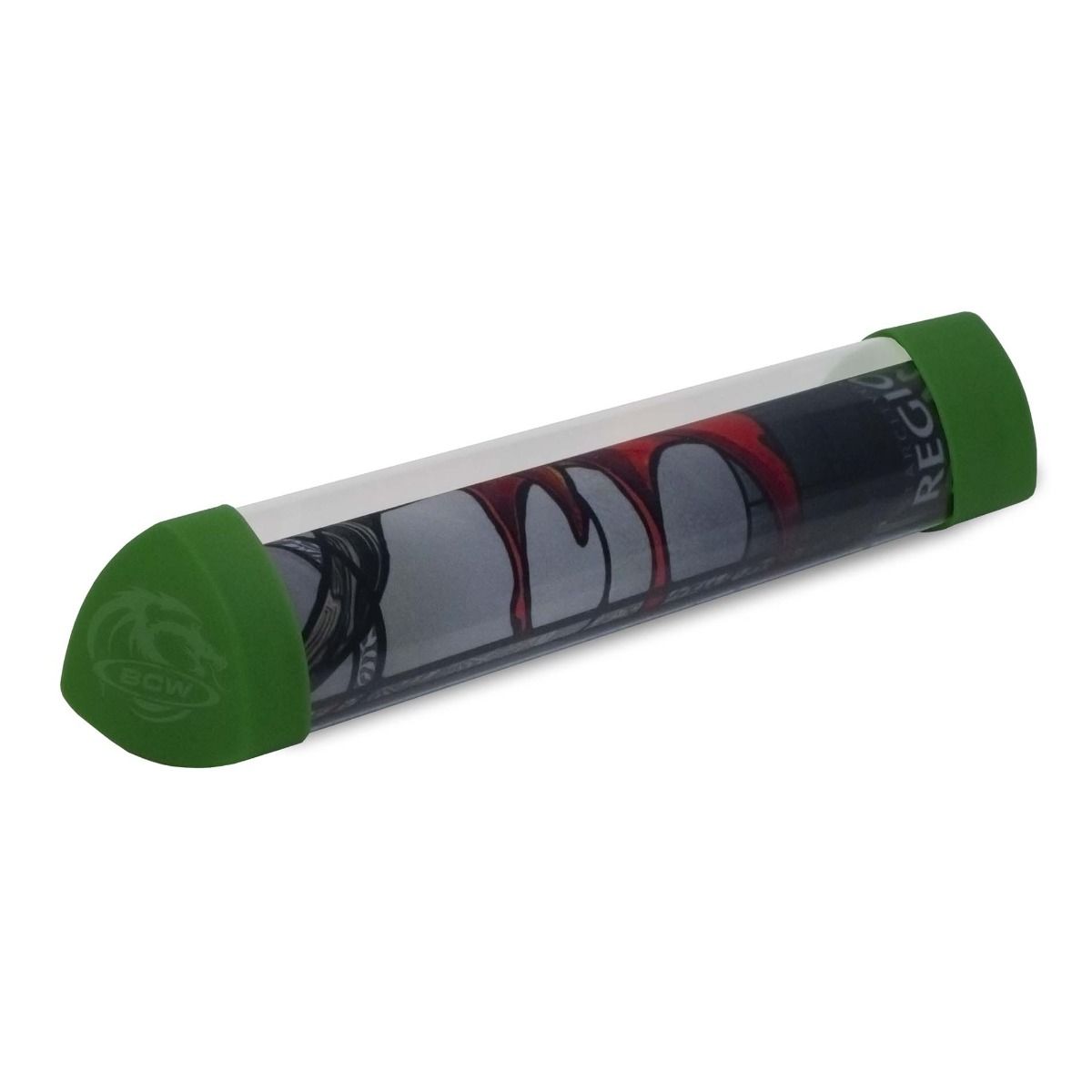 BCW - Playmat Tube with Dice Cap - Green