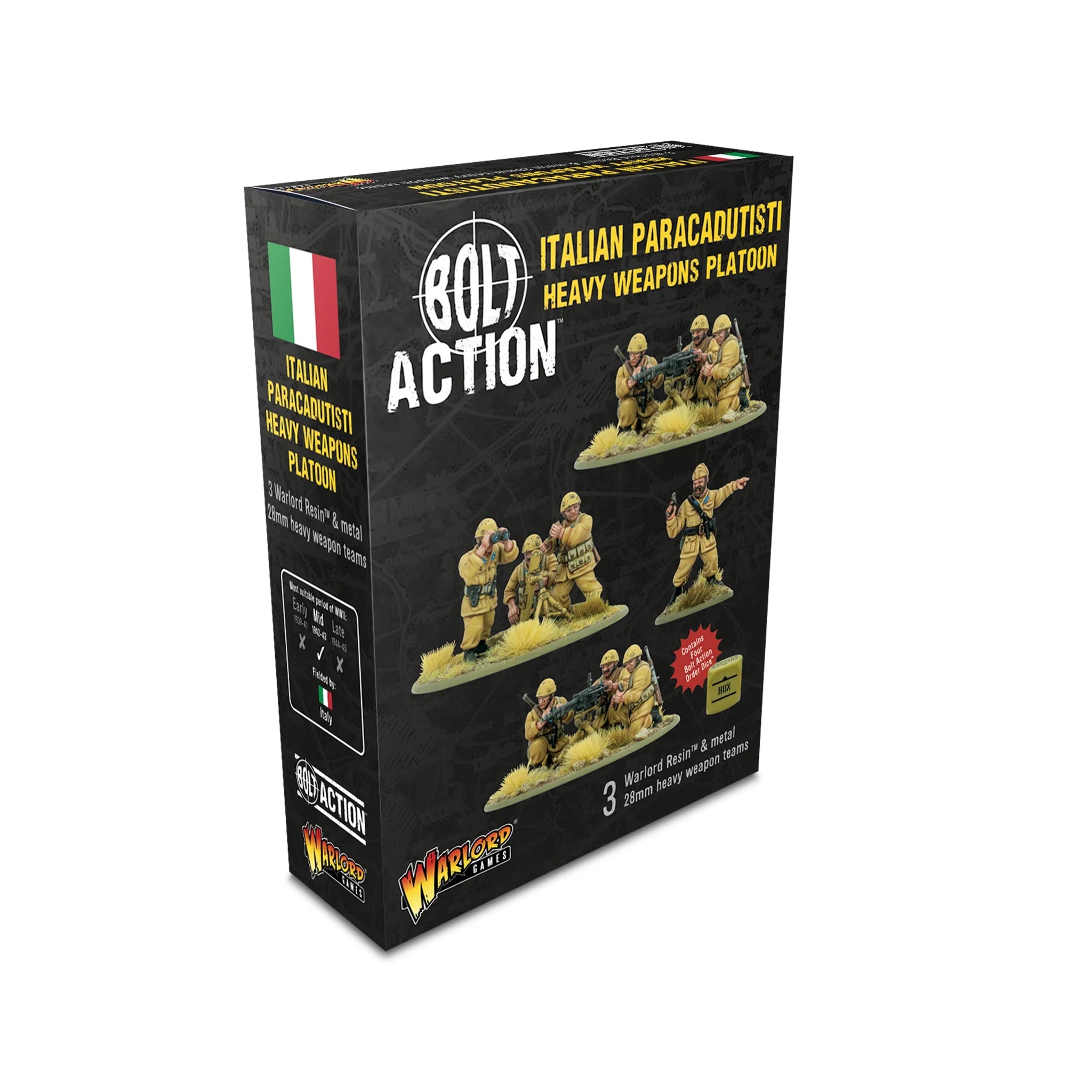 Bolt Action - Italy - Italian Paracadutisti - Heavy Weapons Platoon