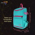 BCW Supplies - TCG Backpack - Cyber Pink/Teal