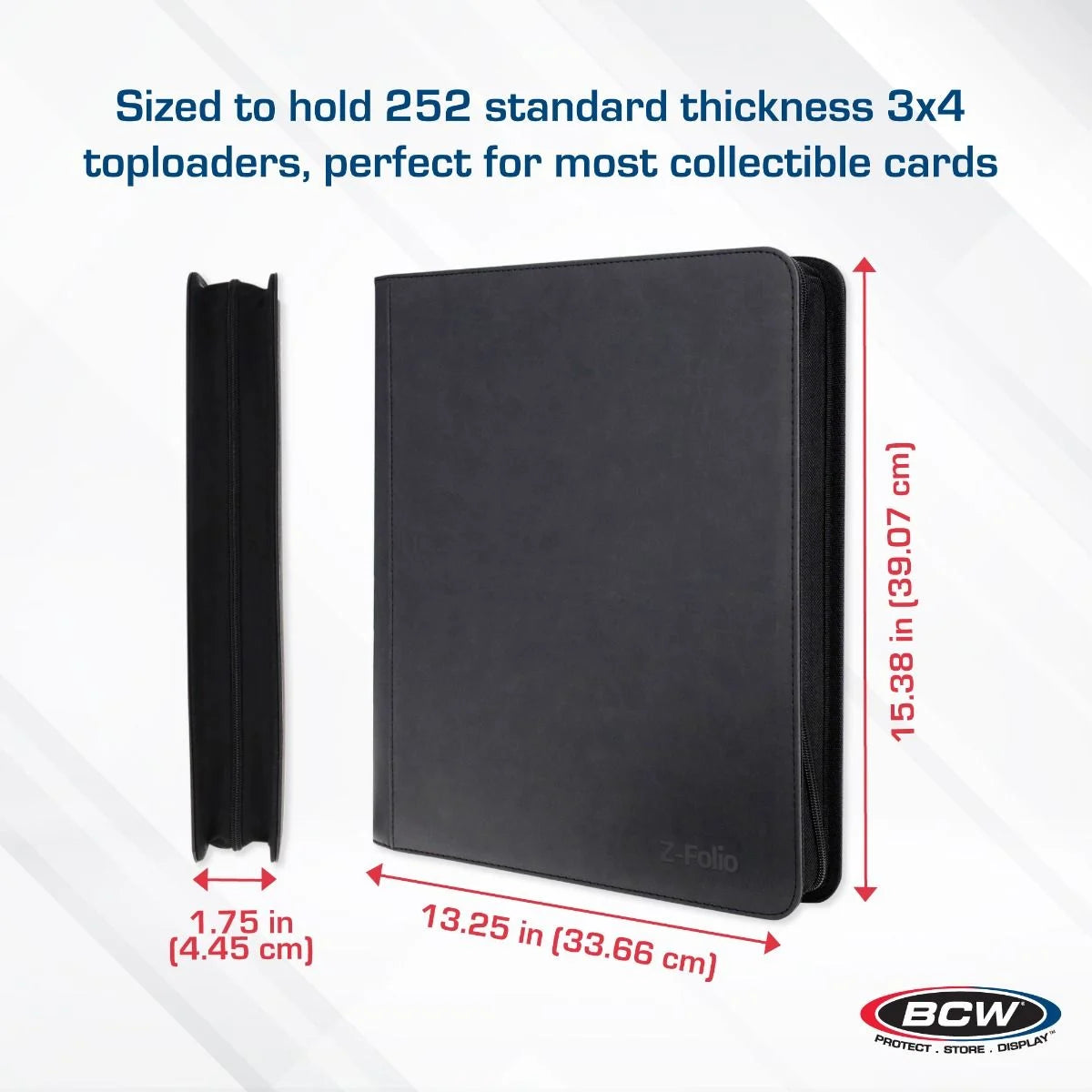 Z-Folio 9-Pocket Album - Toploaders - Black