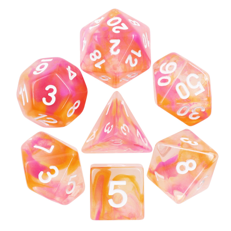 Transparent Blend - 7ct Dice Set