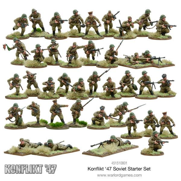 Bolt Action - Konflikt '47 - Soviet Starter Set