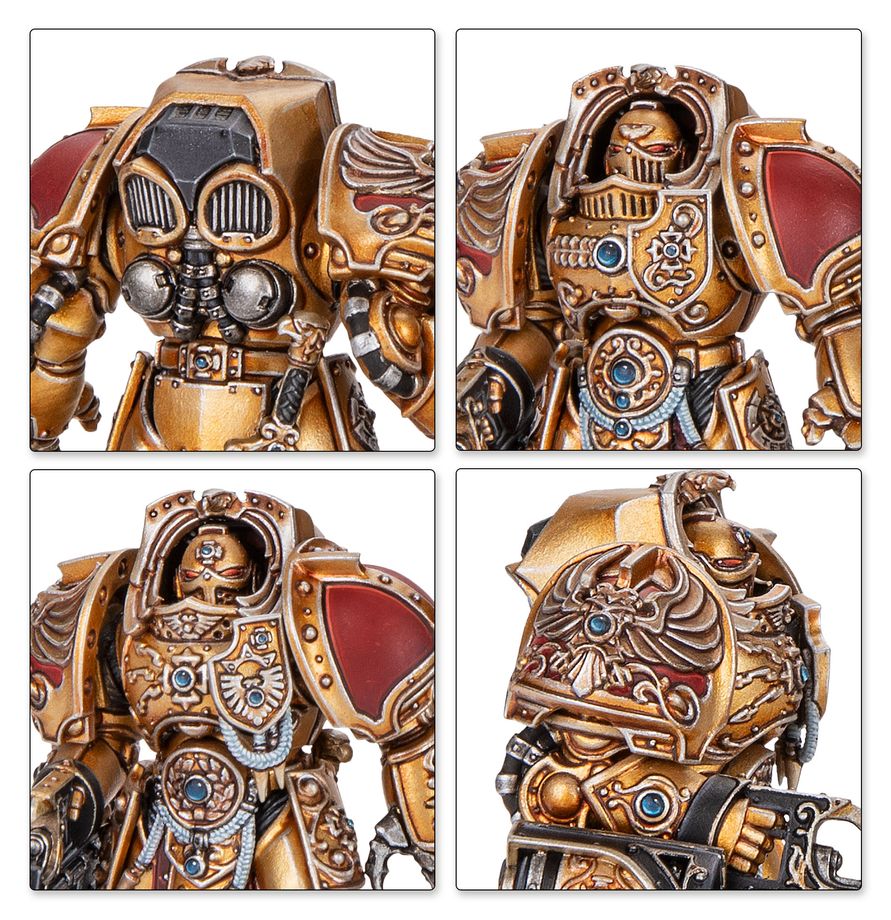 Warhammer 40K/The Horus Heresy - Custodes - Aquilon Terminator Sodality