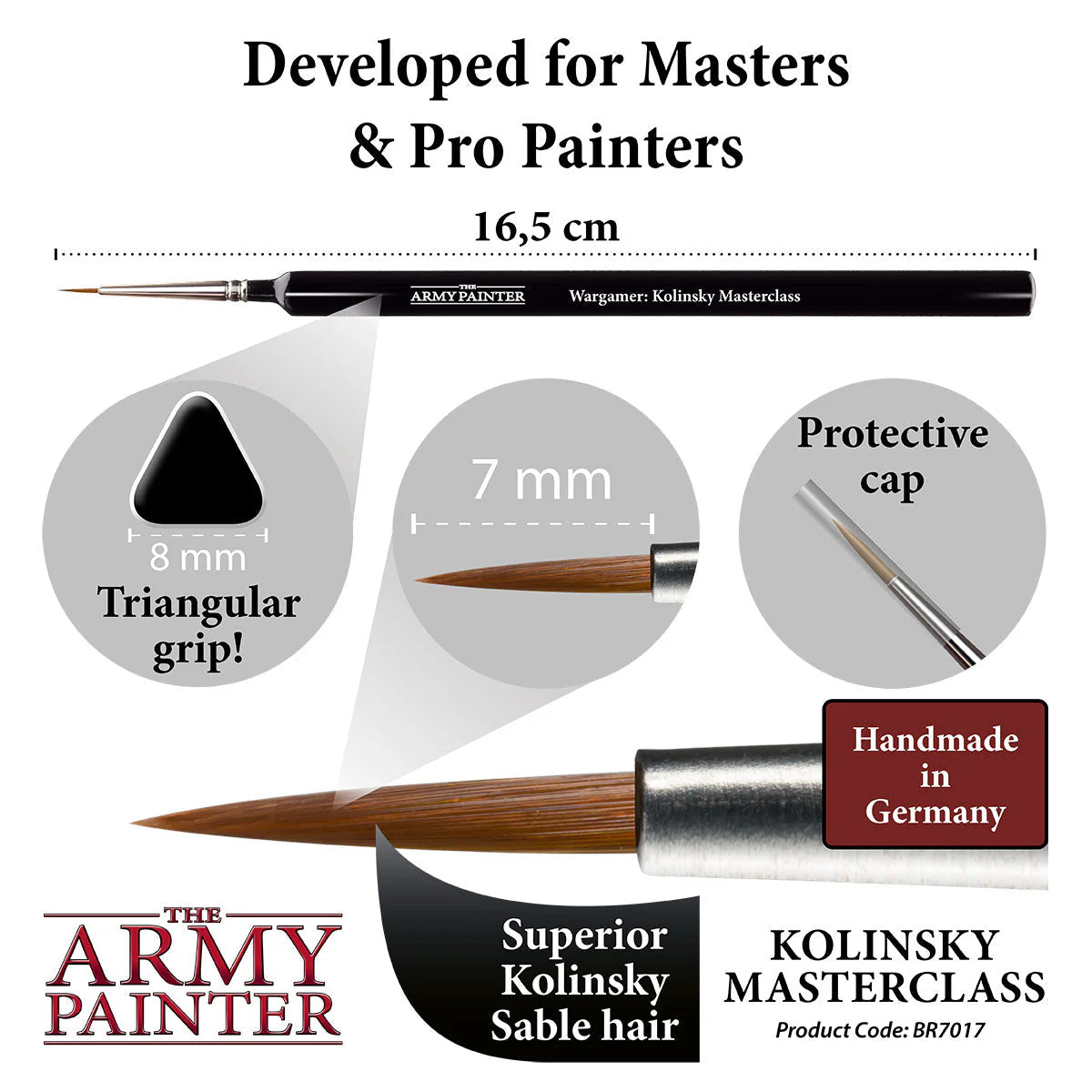 The Army Painter - Wargamer Brush - Masterclass Brush