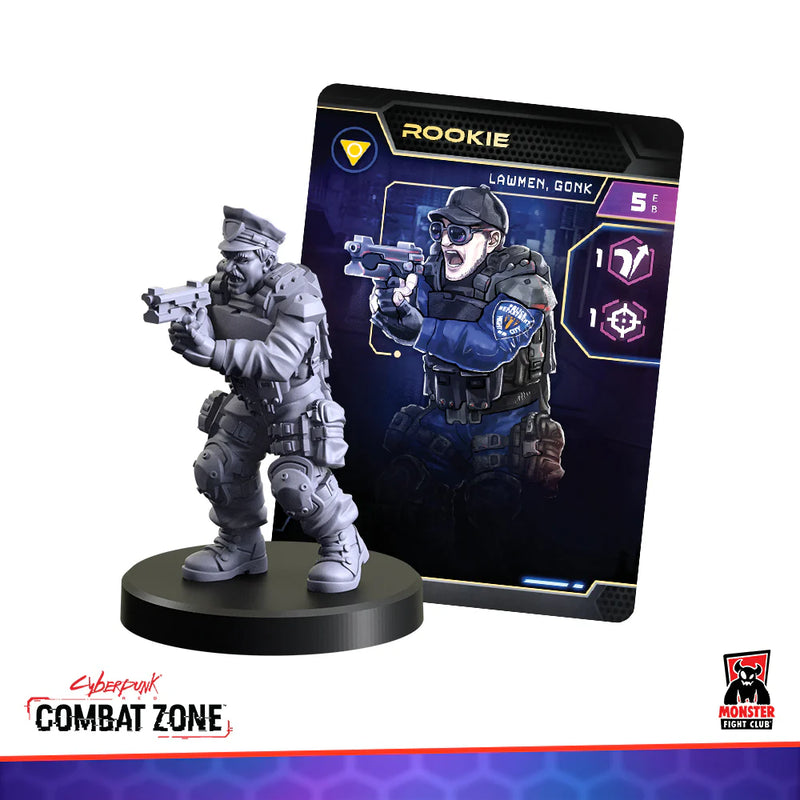 Cyberpunk RED Combat Zone - The Beat (Lawmen Gonks)