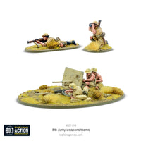 Bolt Action - 8th Army weapons teams