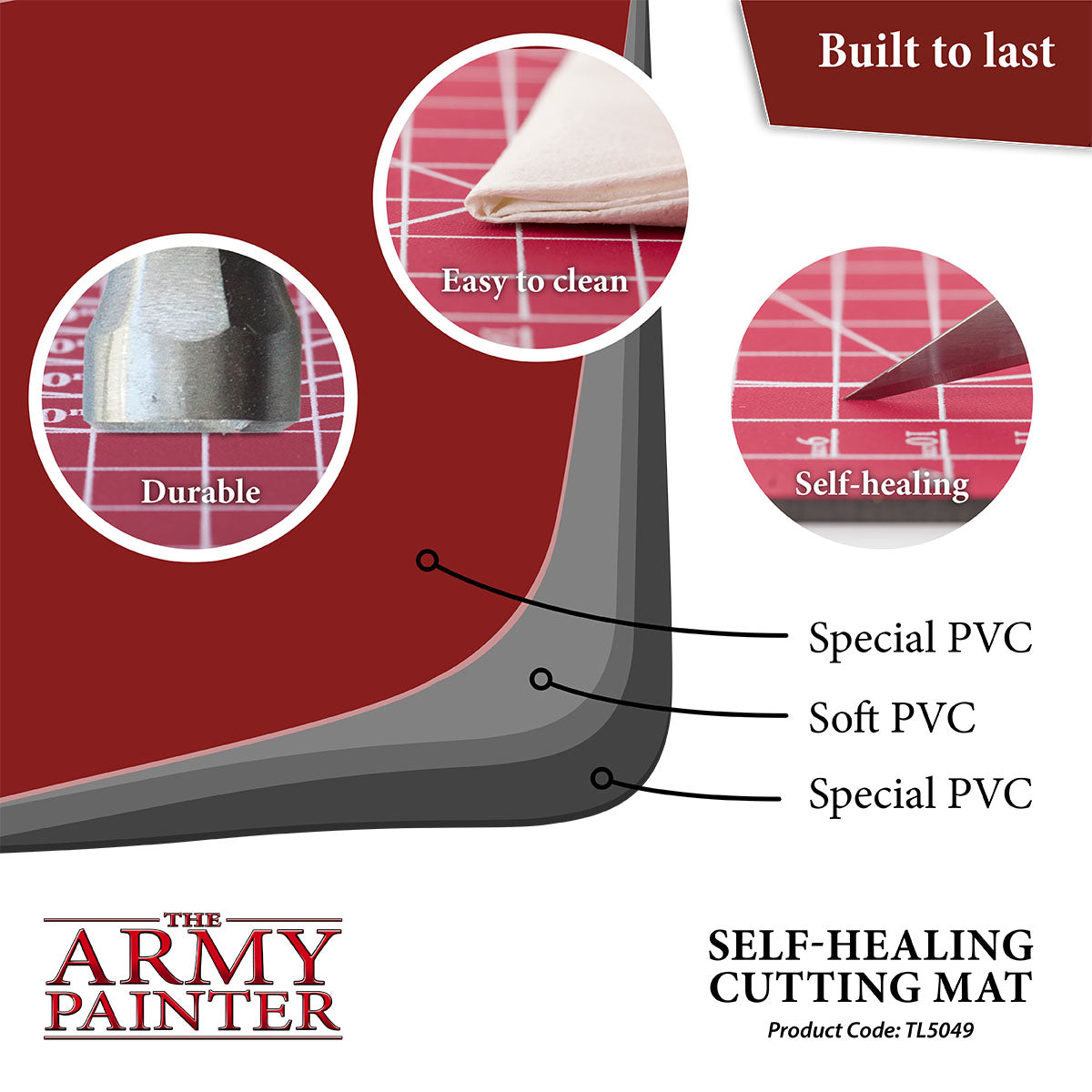 Army Painter - Cutting Mat (8.7in x 11.8in)